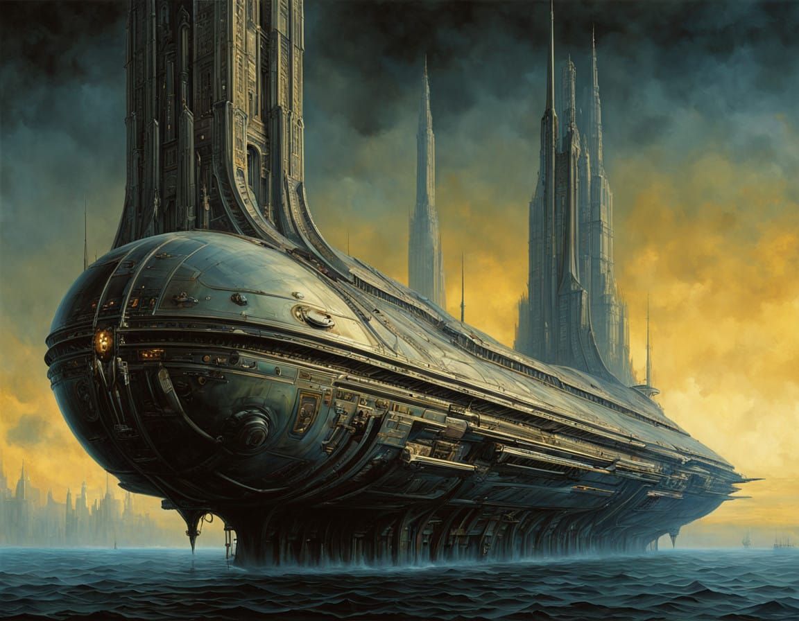 Majestic Starship Renaissance Masterpiece