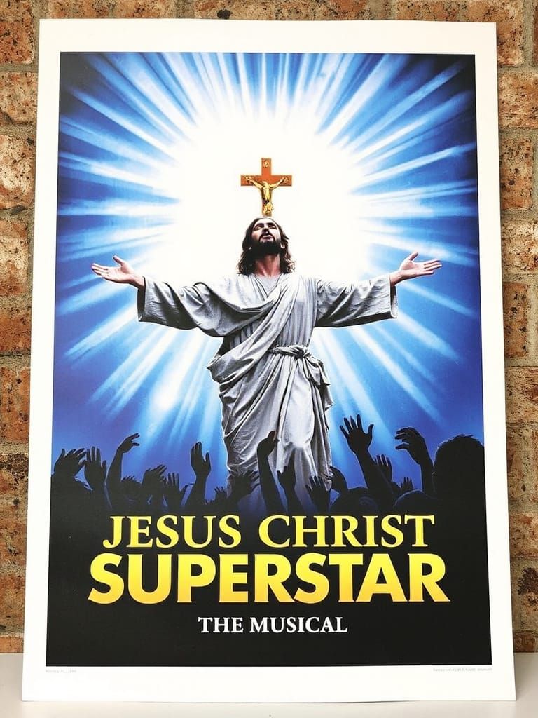 Jesus Christ Superstar Musical Movie Poster