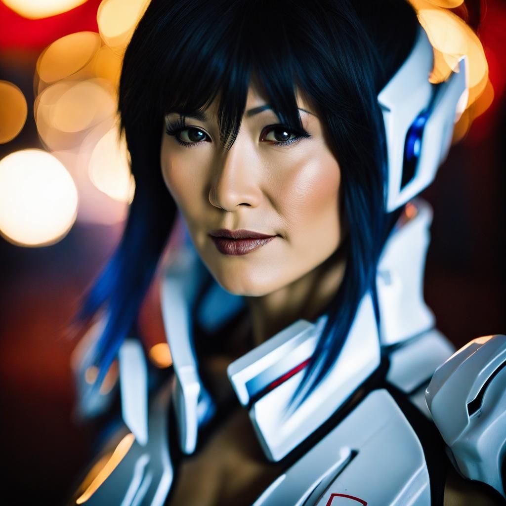 Kelly Hu as Rei Ayanami