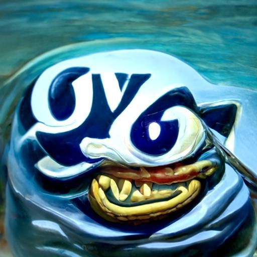 Yo-Kai in Oil Painting Style