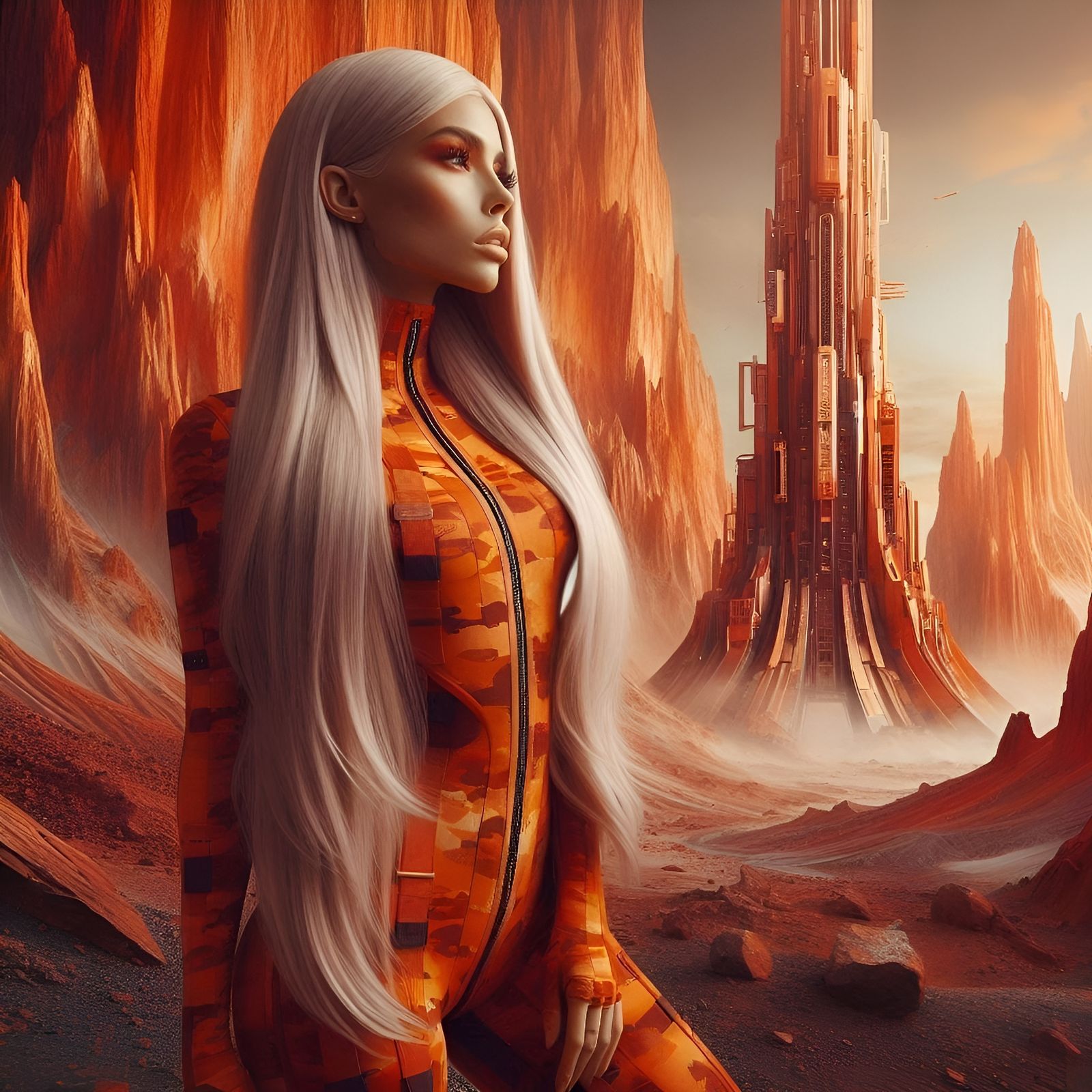 Dawn Sentinel of the Veiled Inferno VI