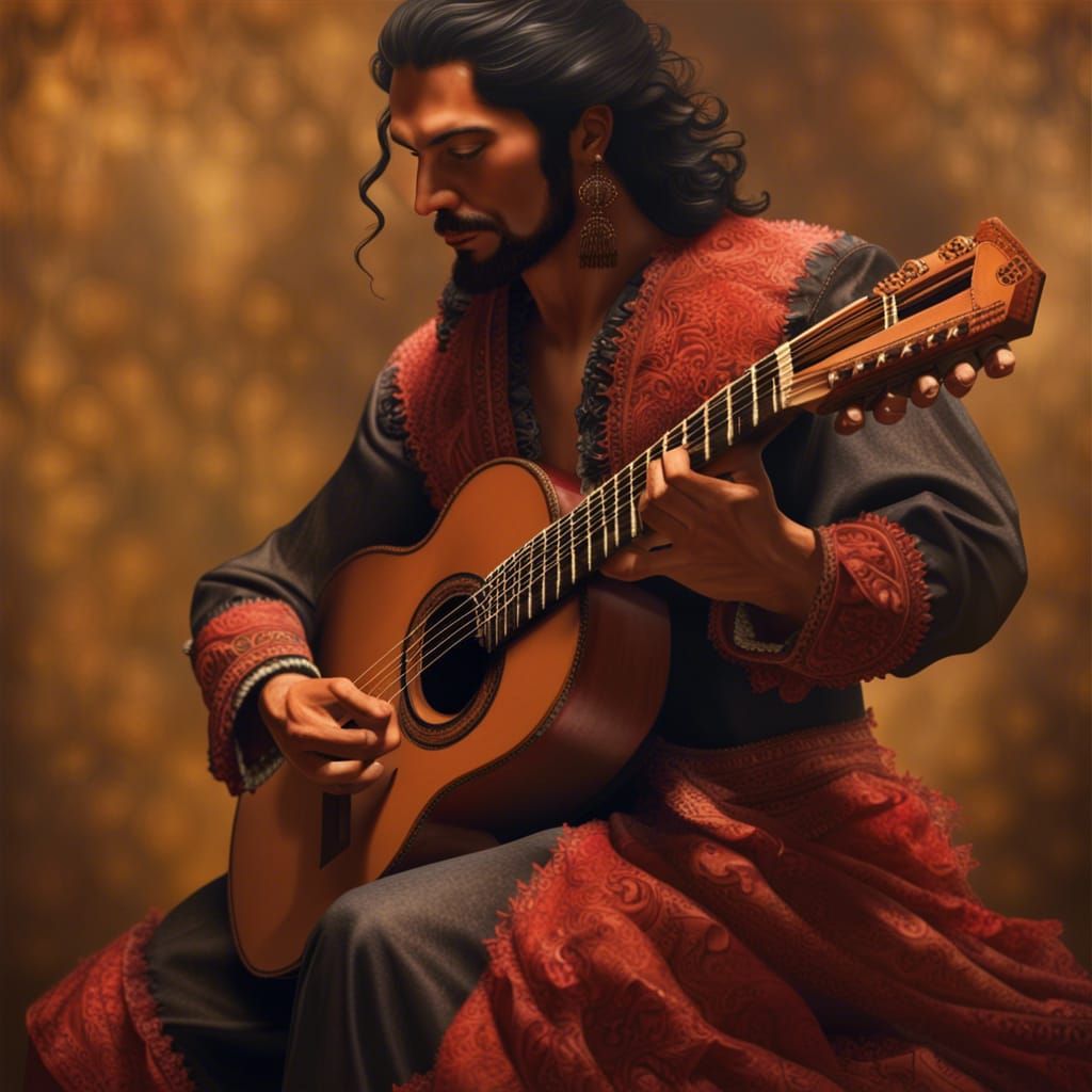 For doblepyr, because her dancers need a guitarist