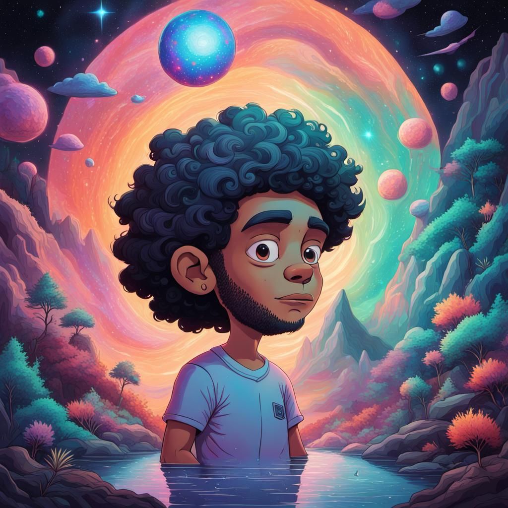 Craig of the Creek: Cosmic Astral Illustration