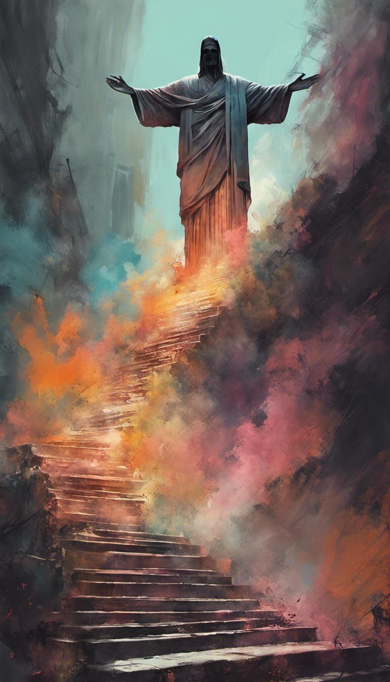 Stairway to Christ the Redeemer