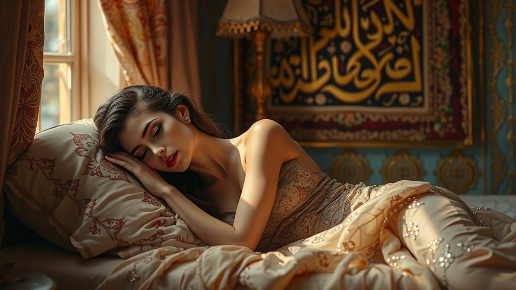 A beautiful Arabian Nights Princess