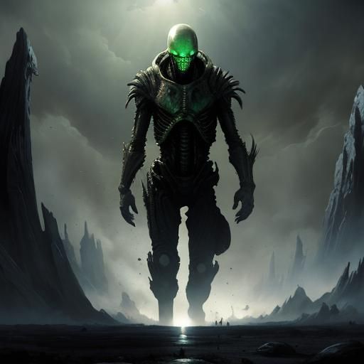 Horror Alien Encounter Over Area 51