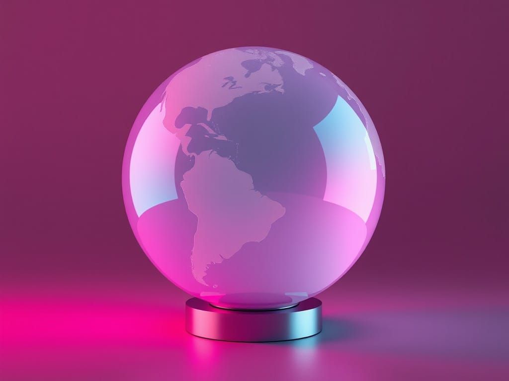 Globular Takeoff in Iridescent Hues