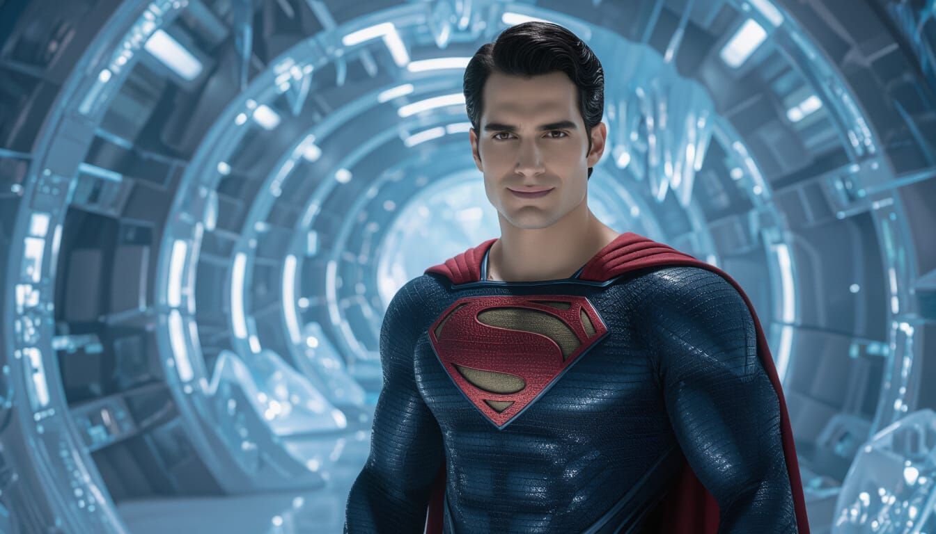 Italian Man Poses as Superman in Fortress of Solitude