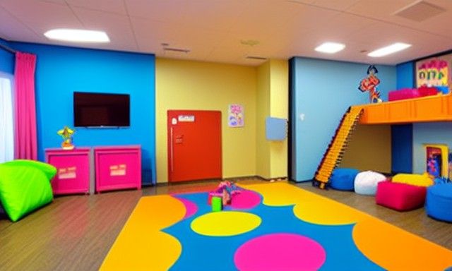 Vibrant Kidcore Room Interior Design
