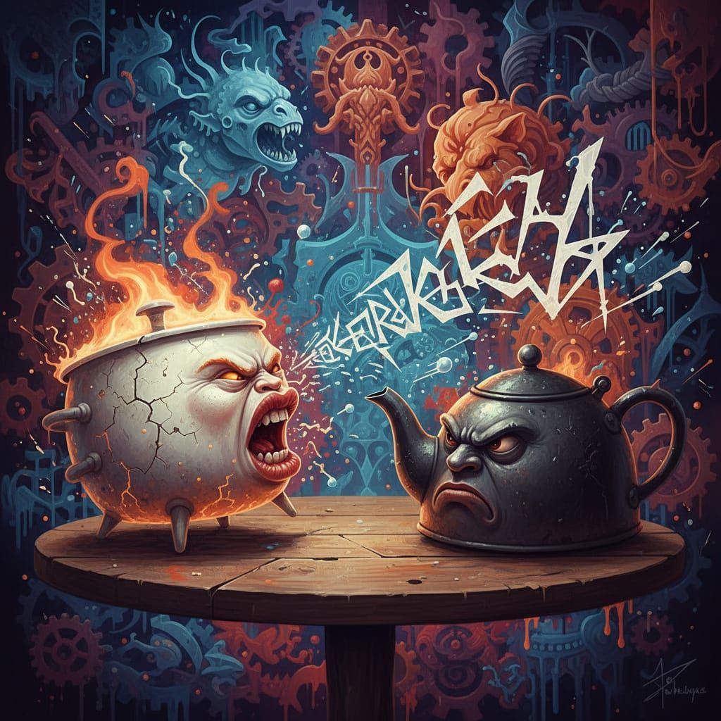 Una discusion acalorada