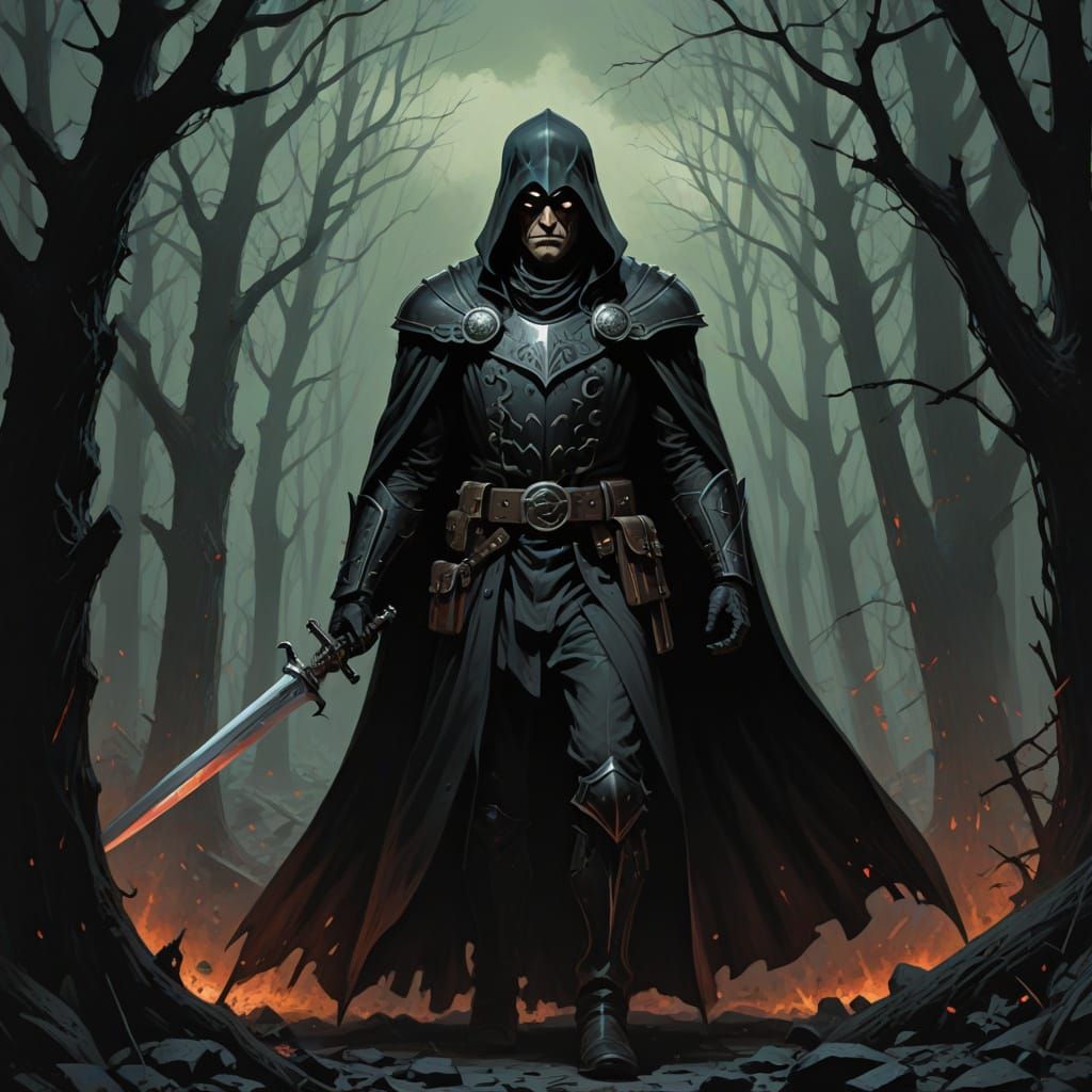 Grimdark Character Portrait