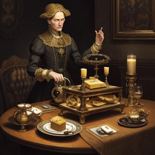 Glass Mouse Steals Cheese: Flemish Realism and Expressionism