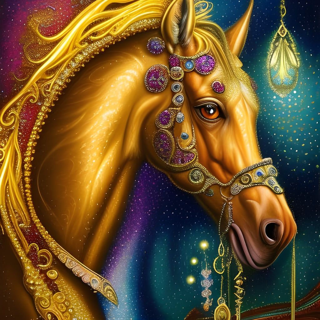 golden horse