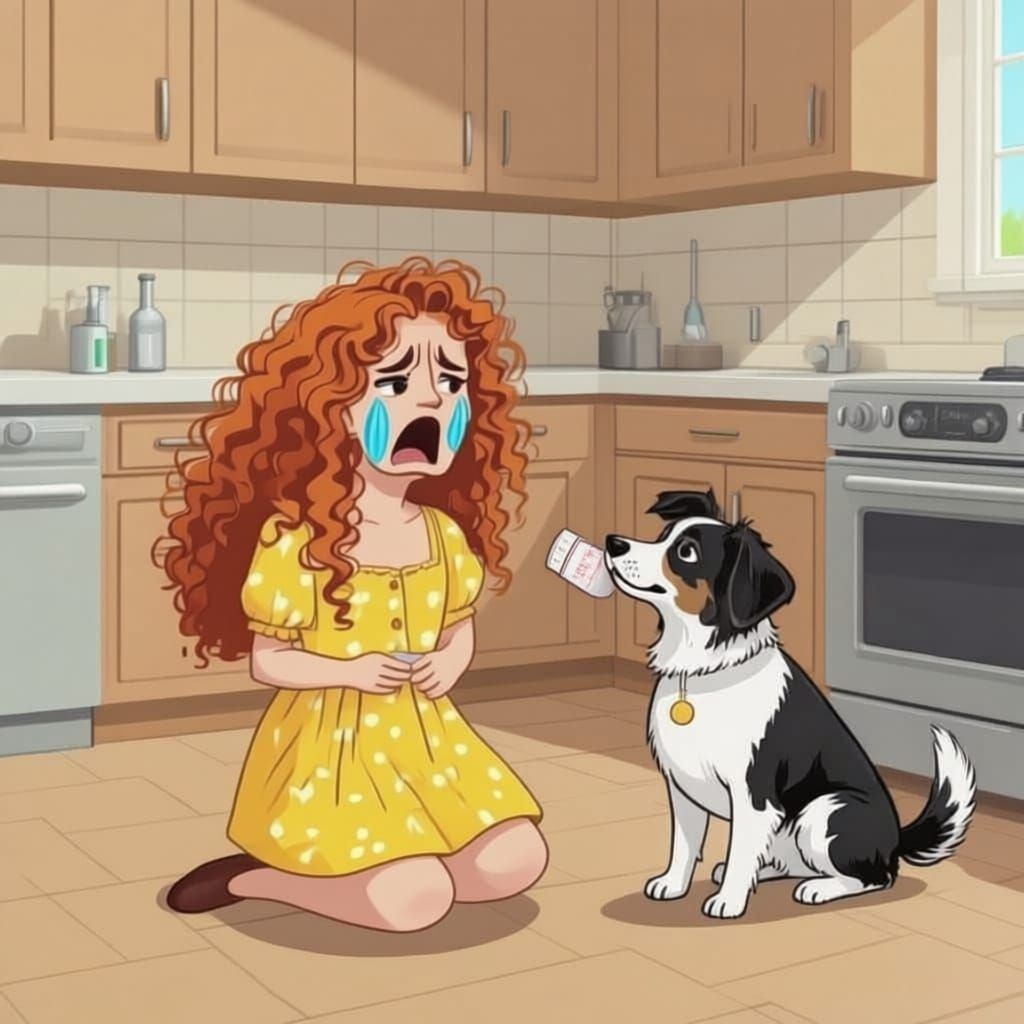 Service Dog Brings Medicine During Anxiety Attack