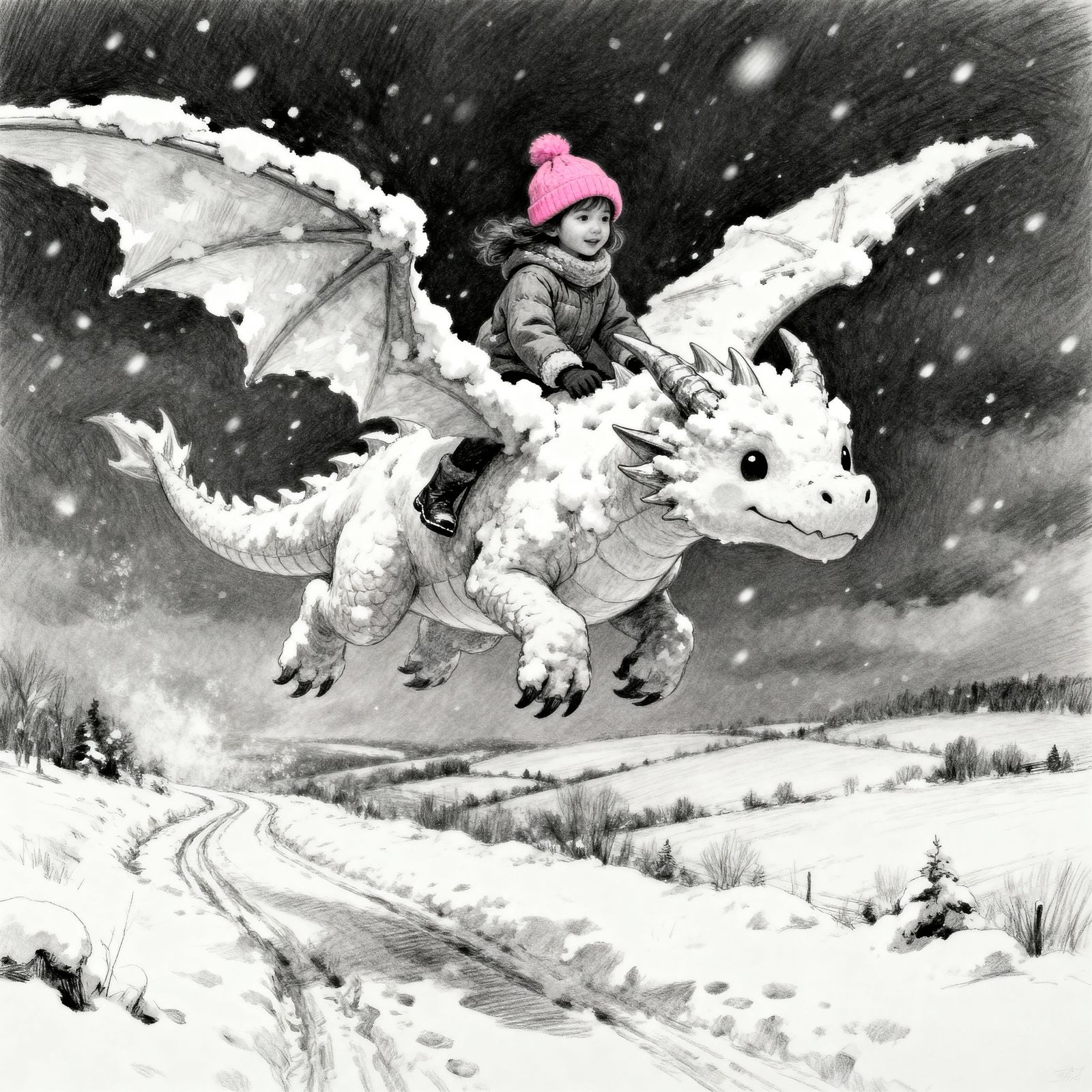 The Snow Dragon