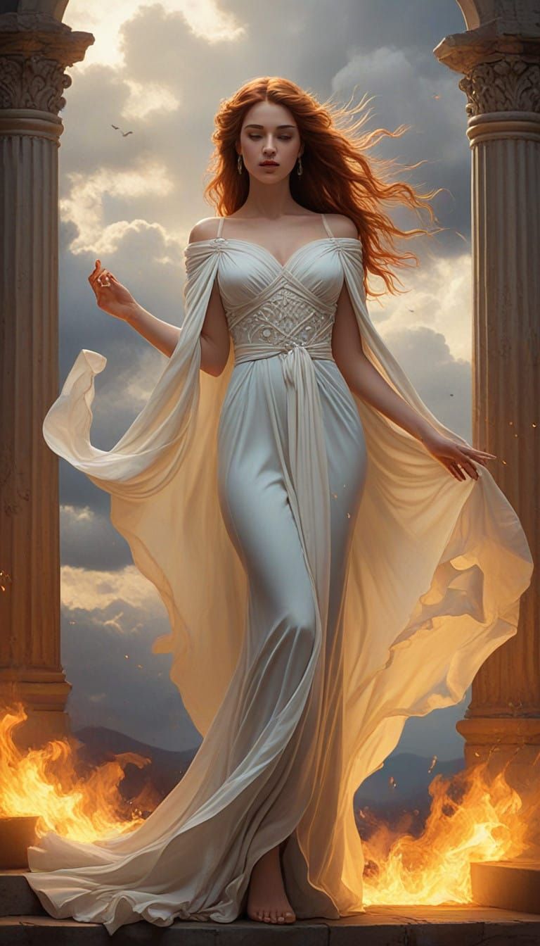 Divine Guidance in a Pillar of Light