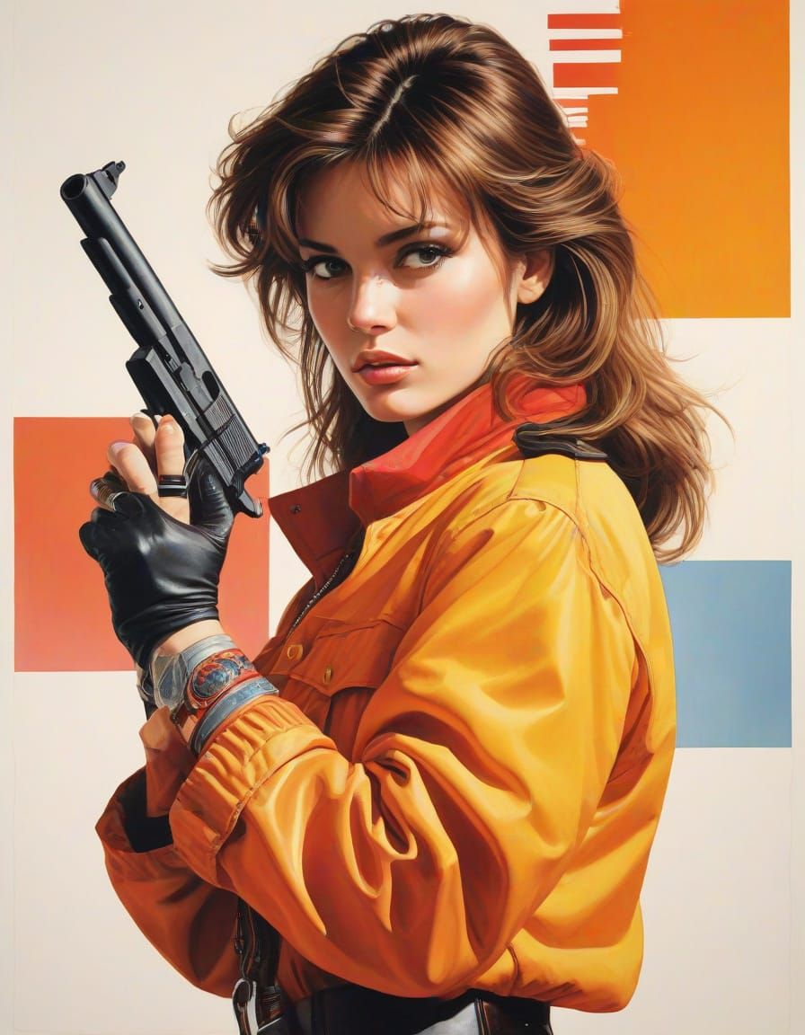 80s Radical Poster Art of Hopeful Desire