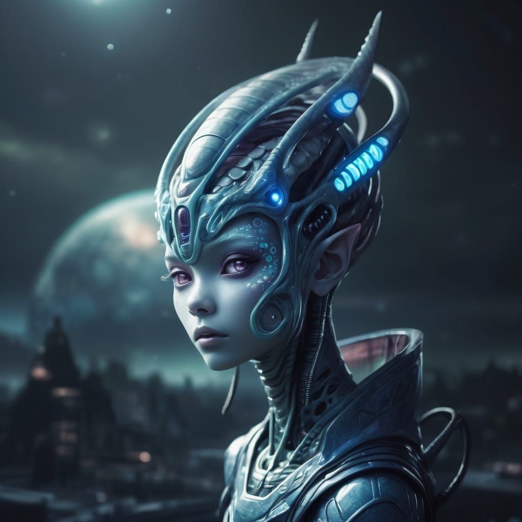 Anime Alien Princess...