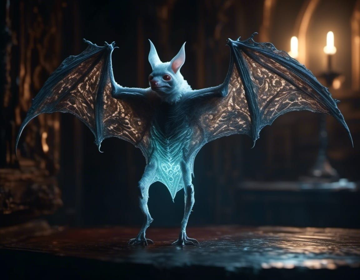 Bioluminescent Bat