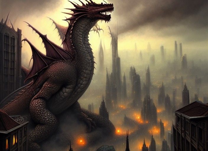 Destruction of a city