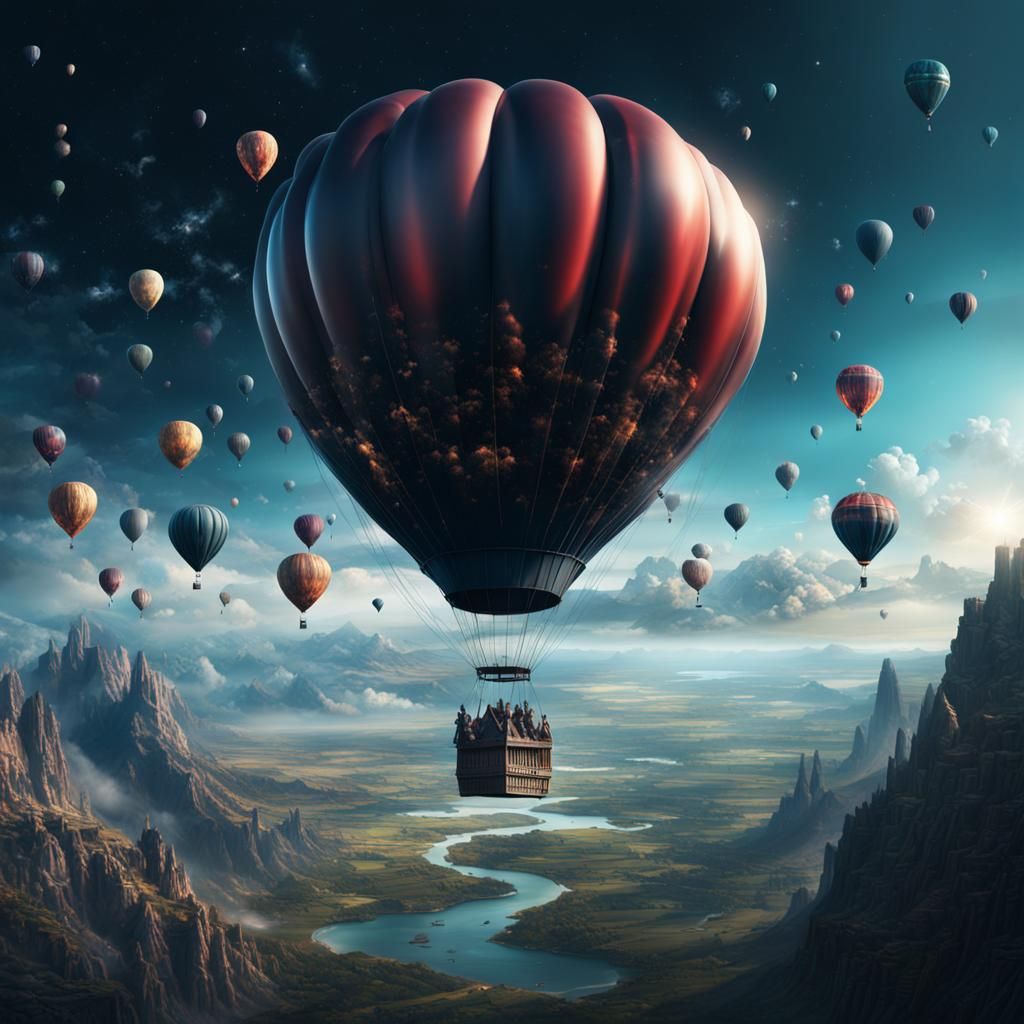 In the universe everything flies, everything looks like a ba...