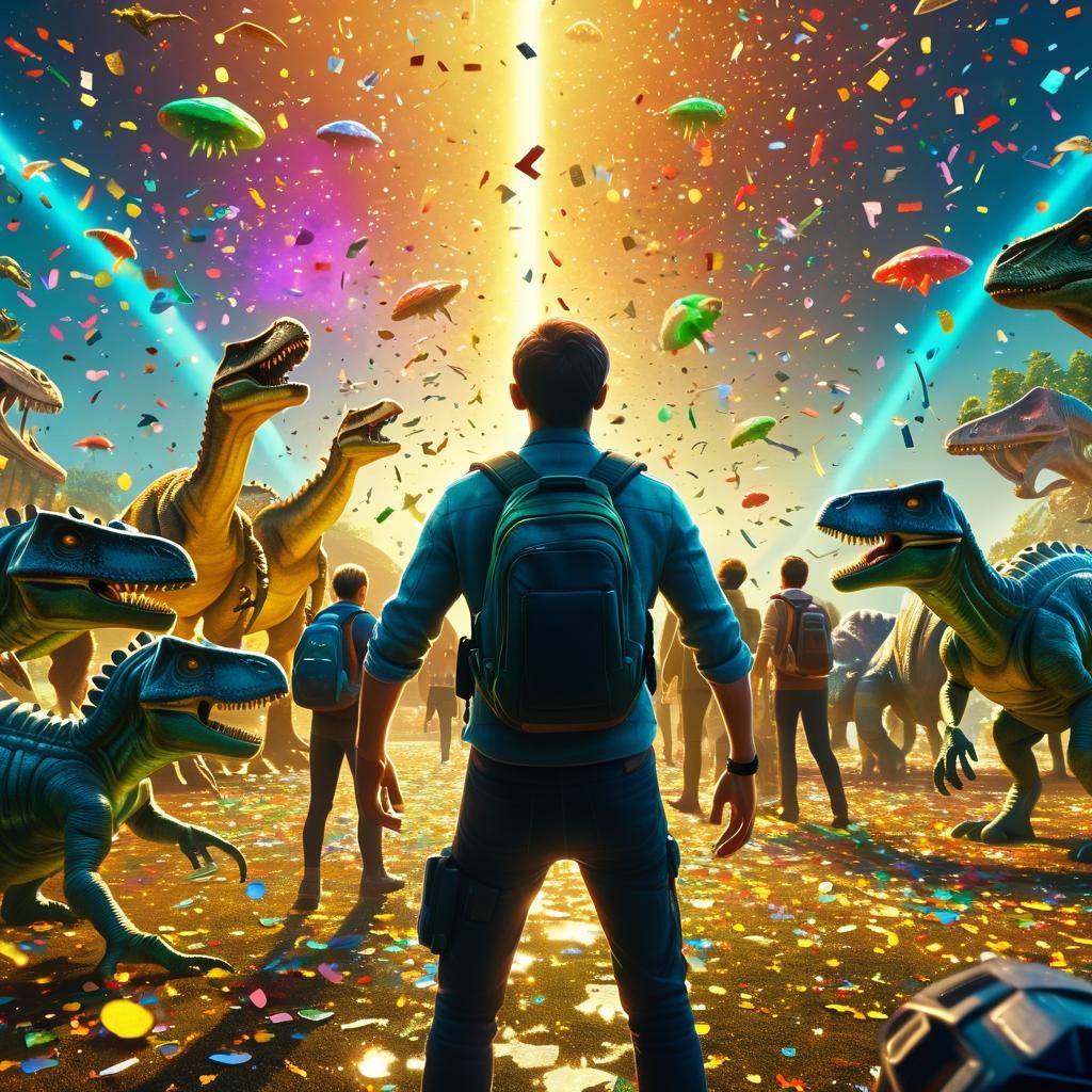 Cosmic Celebration at the Beginning of Time