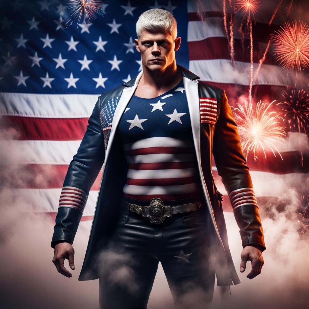Cody Rhodes American Nightmare Digital Art