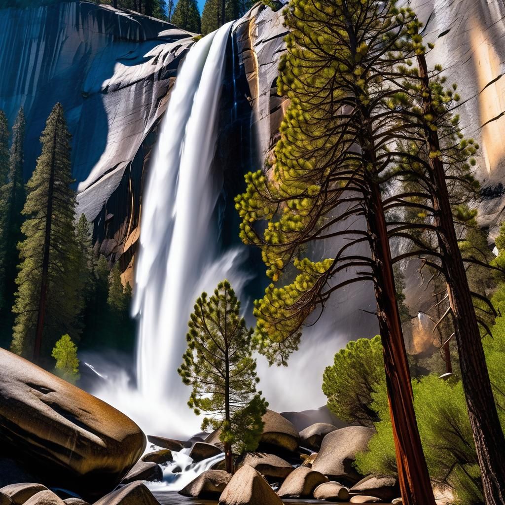Yosemite Waterfall: Breathtaking Nature Photography