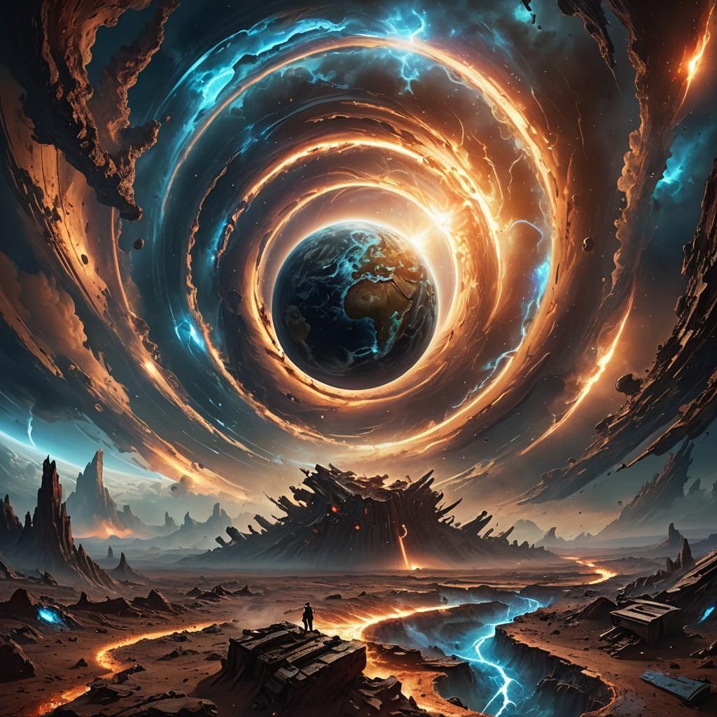 Earth Enters Sci-Fi Vortex to Alien World
