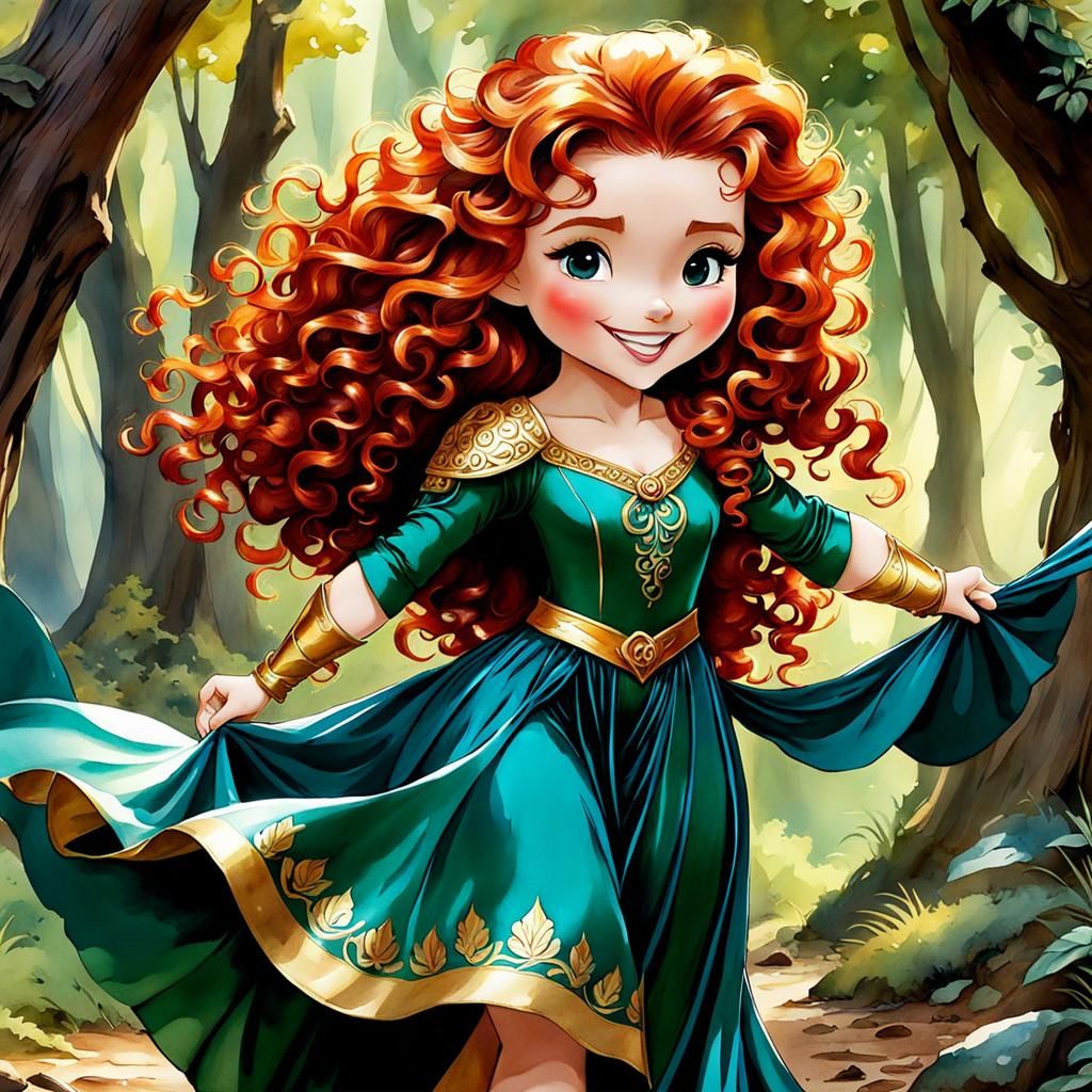 Cute Chibi Merida