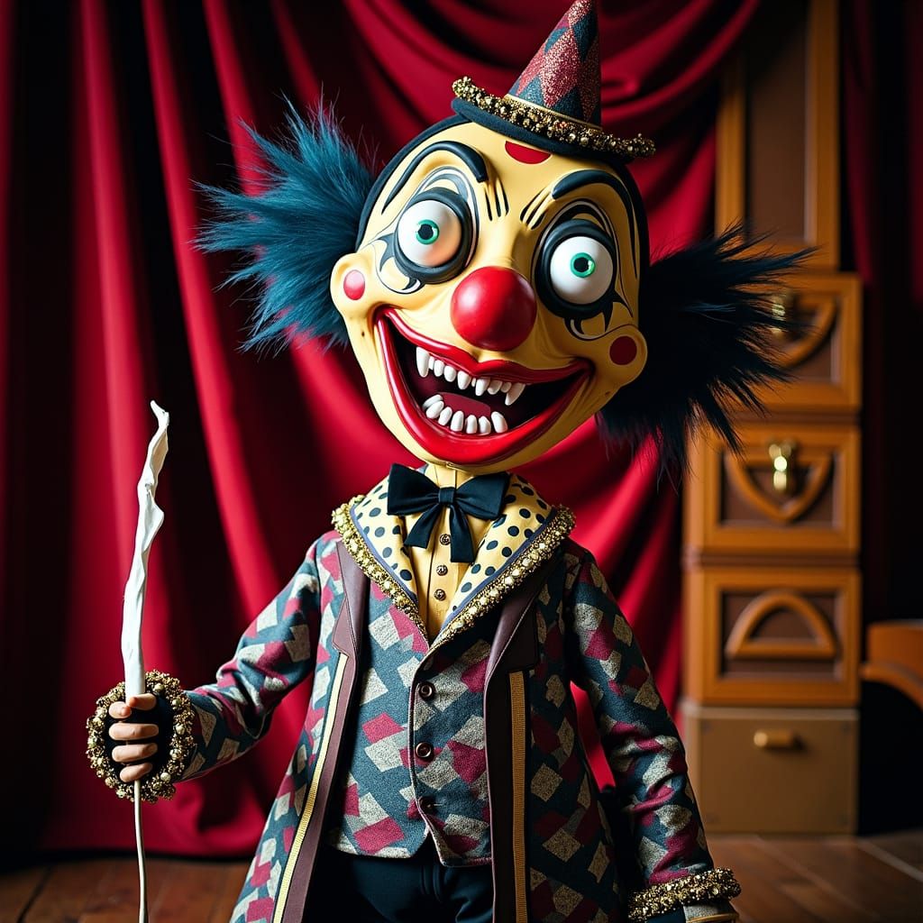 Nightmare Vaudeville Puppet