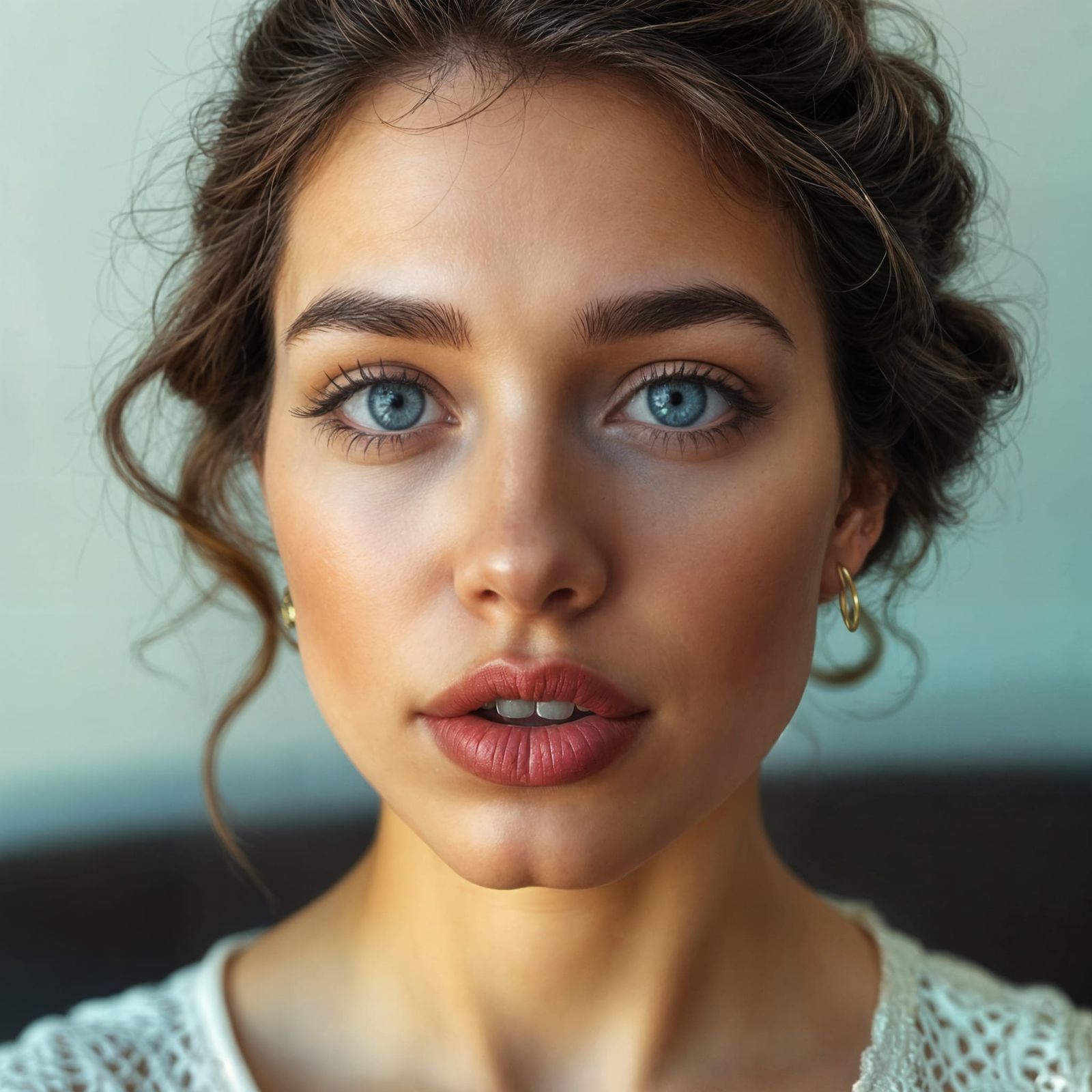 Portrait of a Beautiful North African Woman