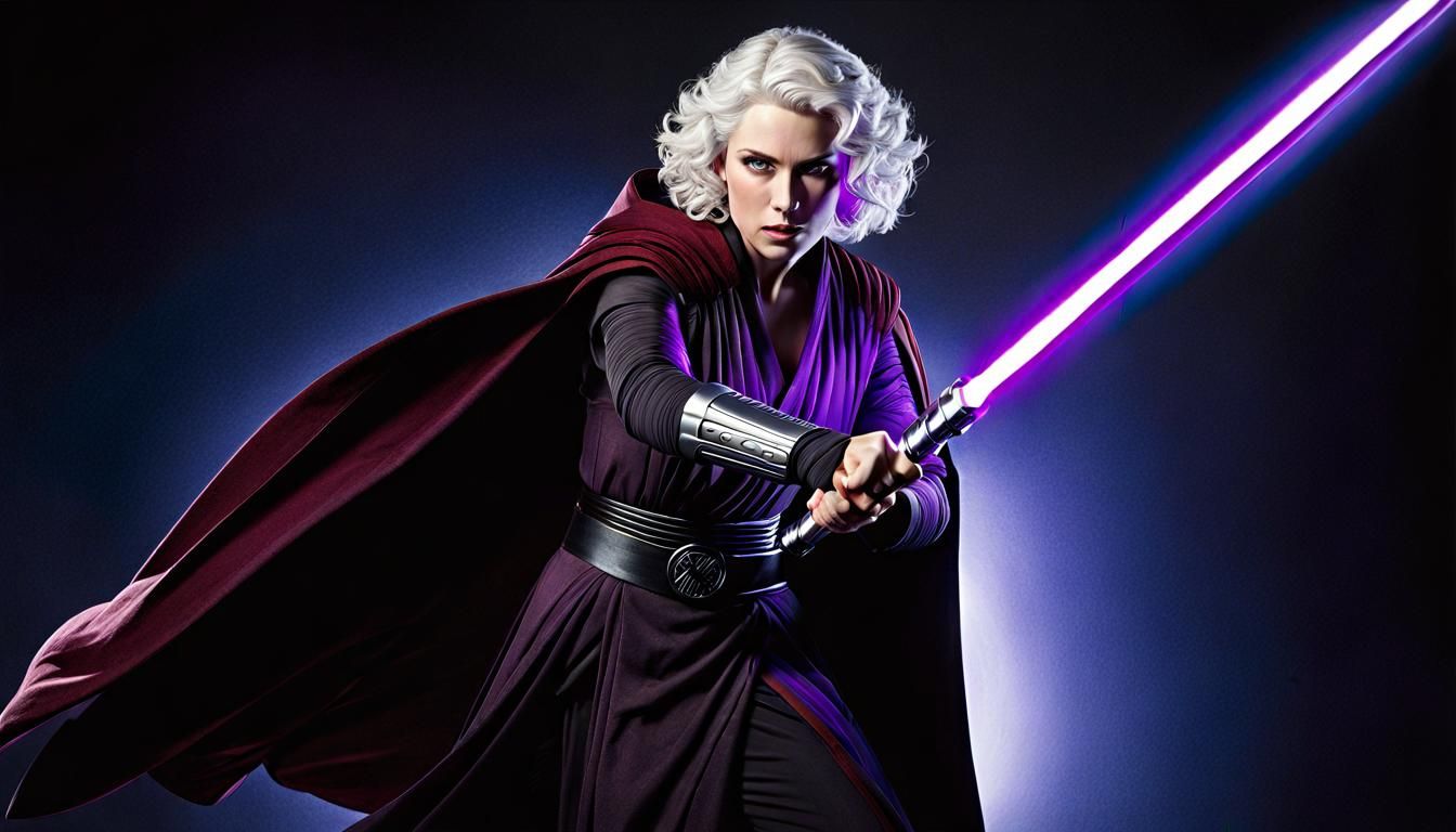 Sith Lady Battles Darth Revan in Star Wars