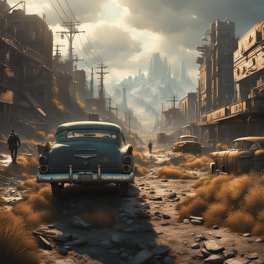Fallout Universe: Epic Cinematic Digital Matte Painting