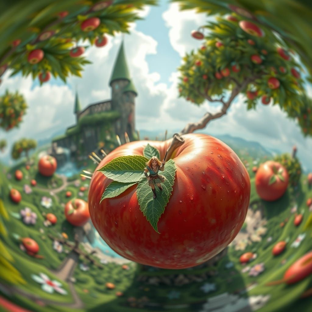 360 degrees of apple