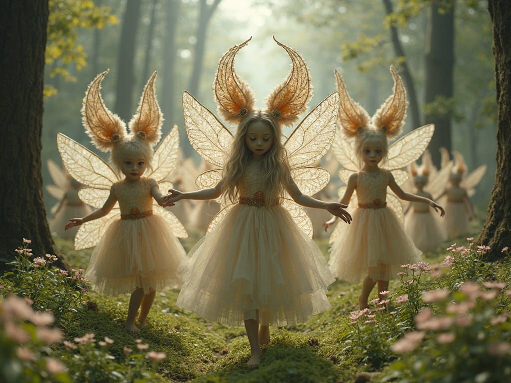 Giant Ears Welcoming Party Feat. Floral Gossamer Filigree Wi...