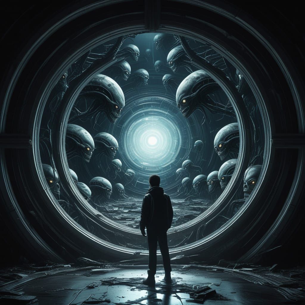 Gargantuan Space Window Reveals Alien Observation of Human L...
