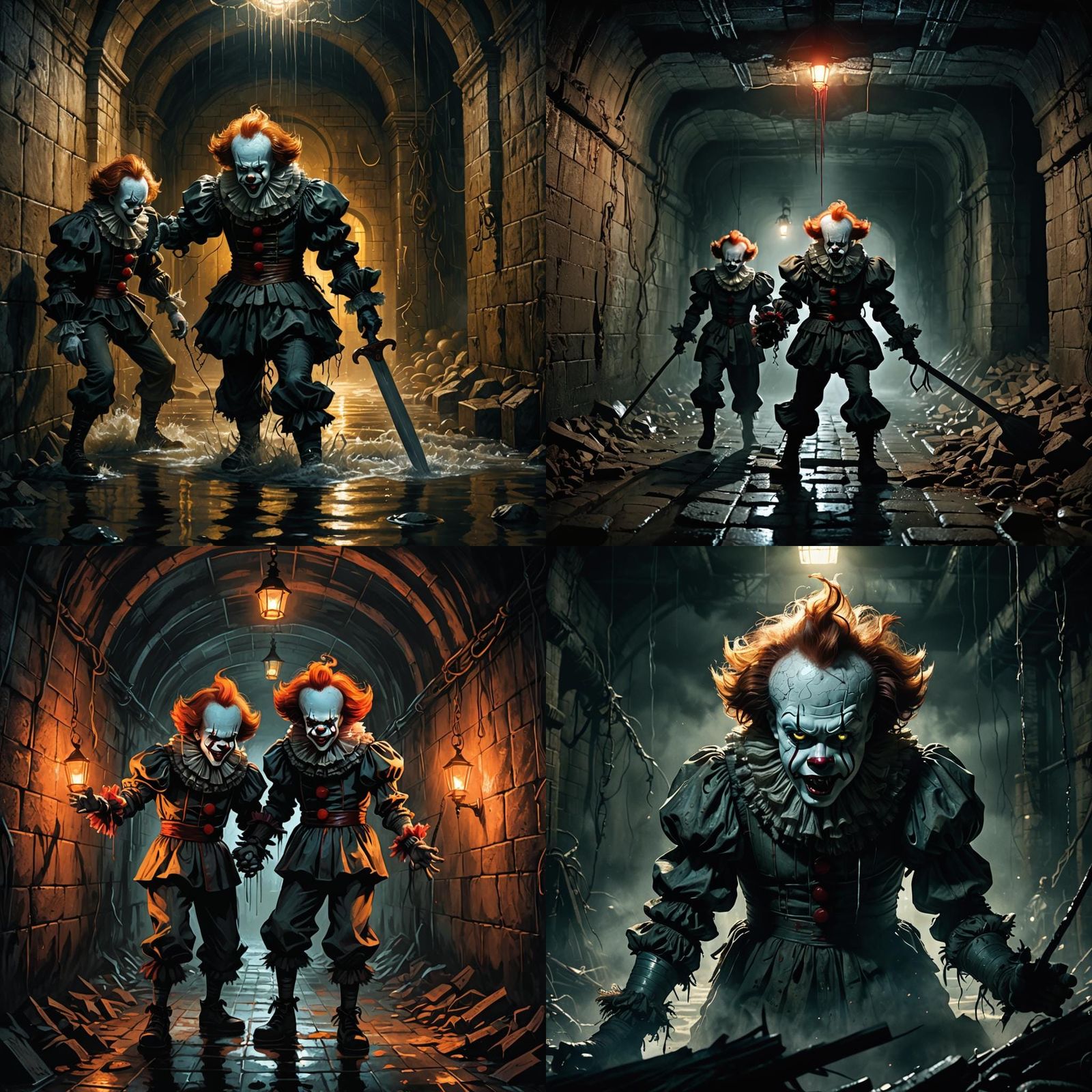 Horror Battle: Pennywise vs Edward Scissorhands