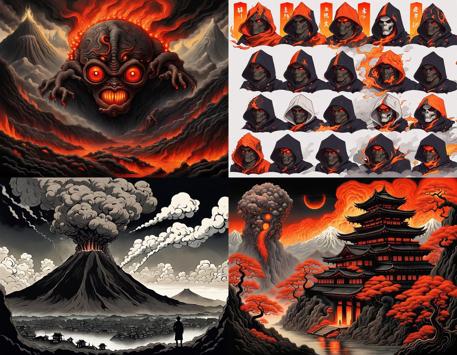 Terrifying Mutant Homunculus Erupts from Japanese Volcano