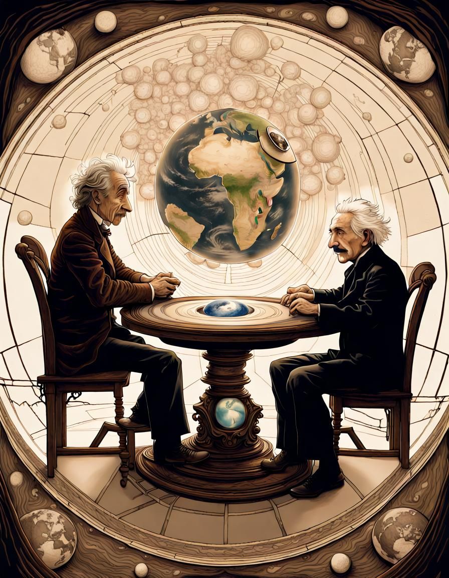 Einstein and DaVinci