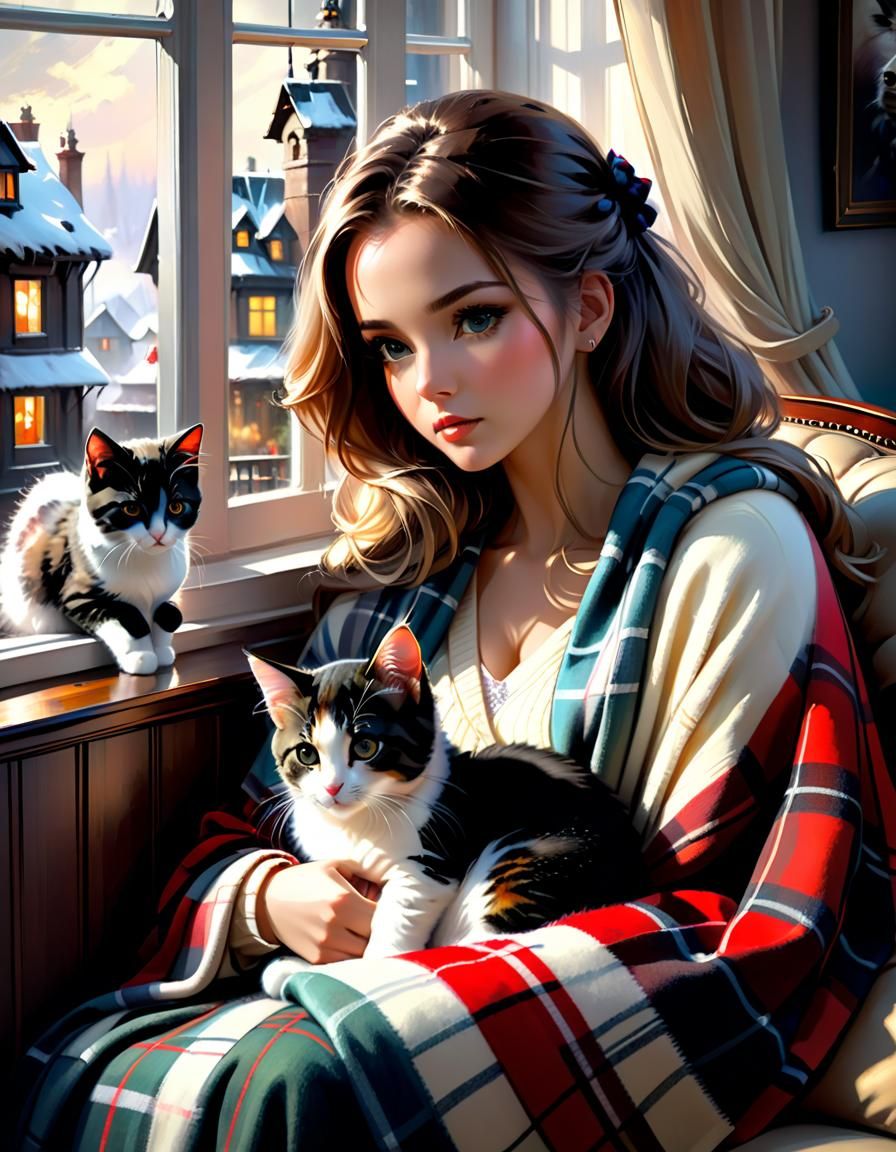 Waiting with company.