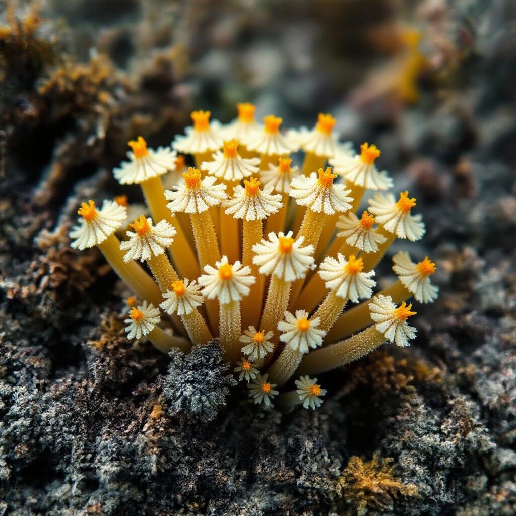 High Contrast Fly Agaric Mushroom Photography