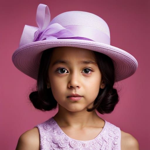 Girl with Purple Eyes: Professional Portrait Photography