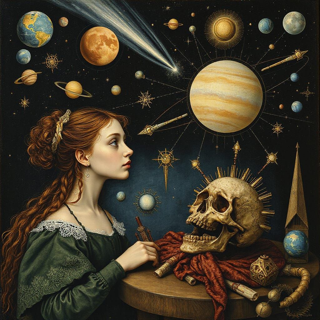 Celestial Mechanics: Beauty and Death in Tim Burton Style