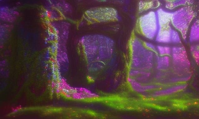 Magical Portals to Fairy Worlds in Mixed Media