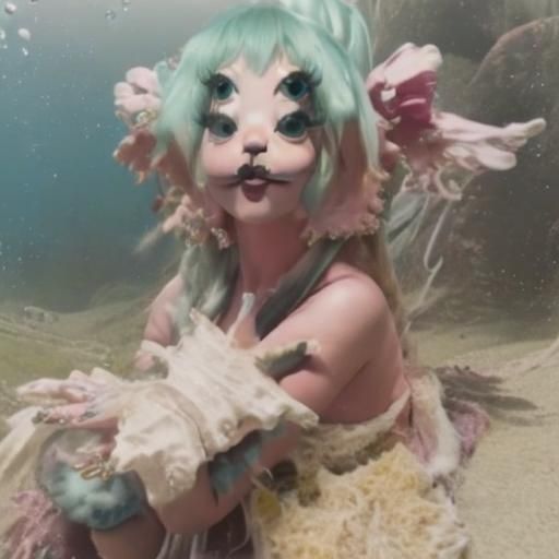 Melanie Martinez as a Mermaid