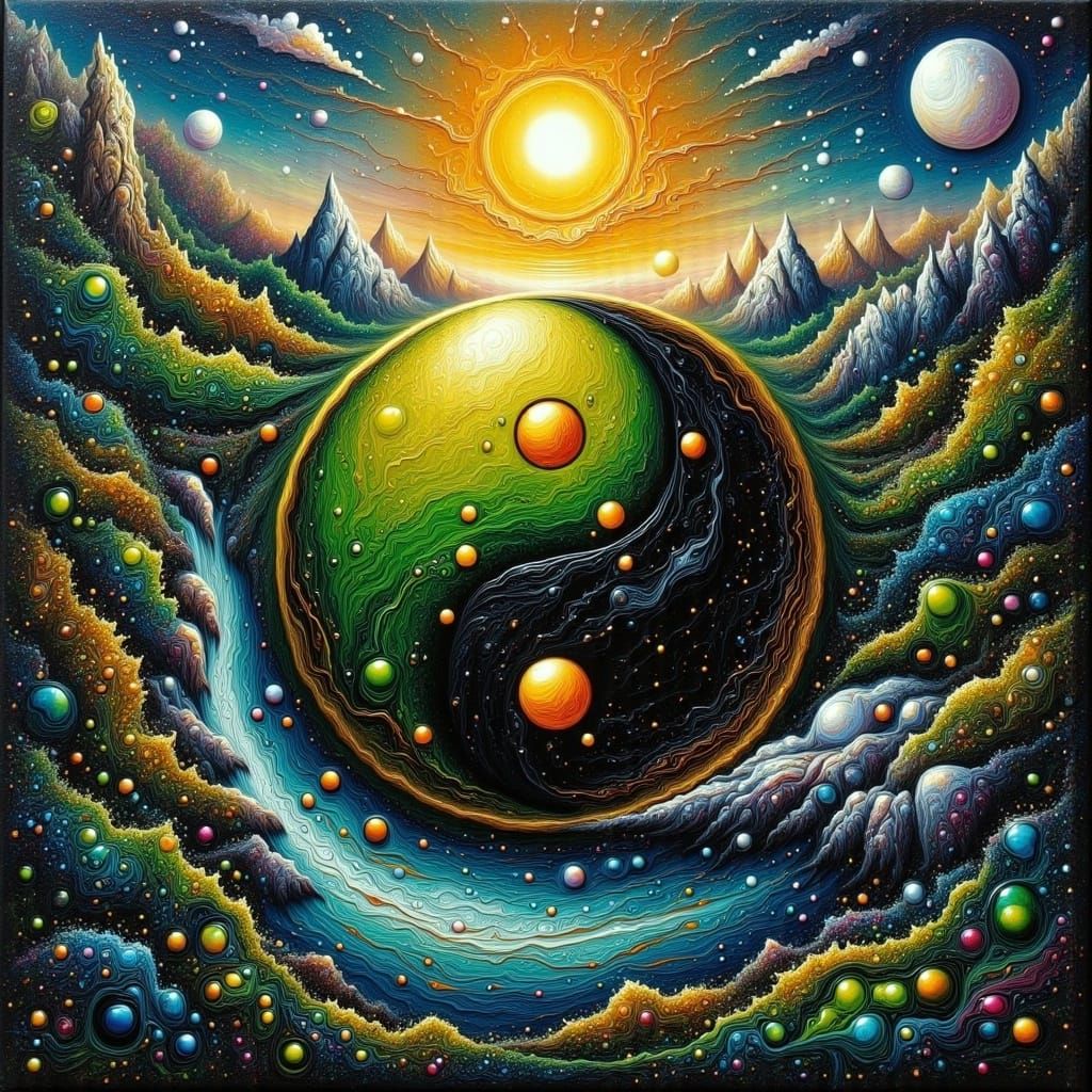 Duality of Light and Shadow in Impasto Enamel Fusion