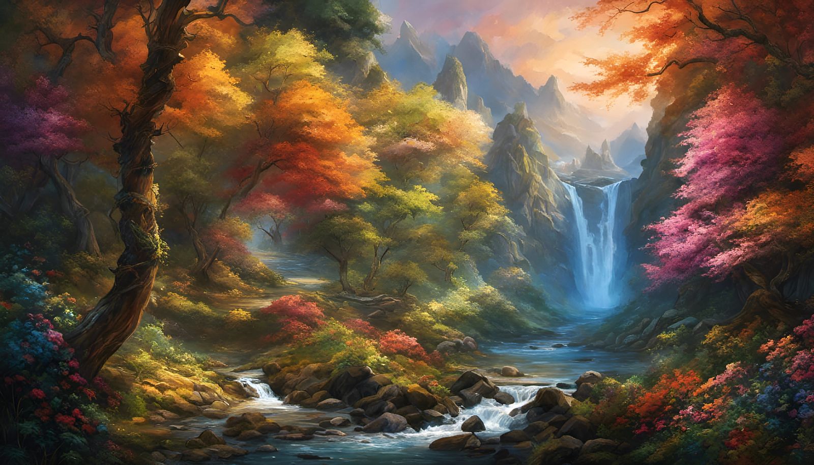 Saxophone Masterpiece in Hyperrealistic Splash Art