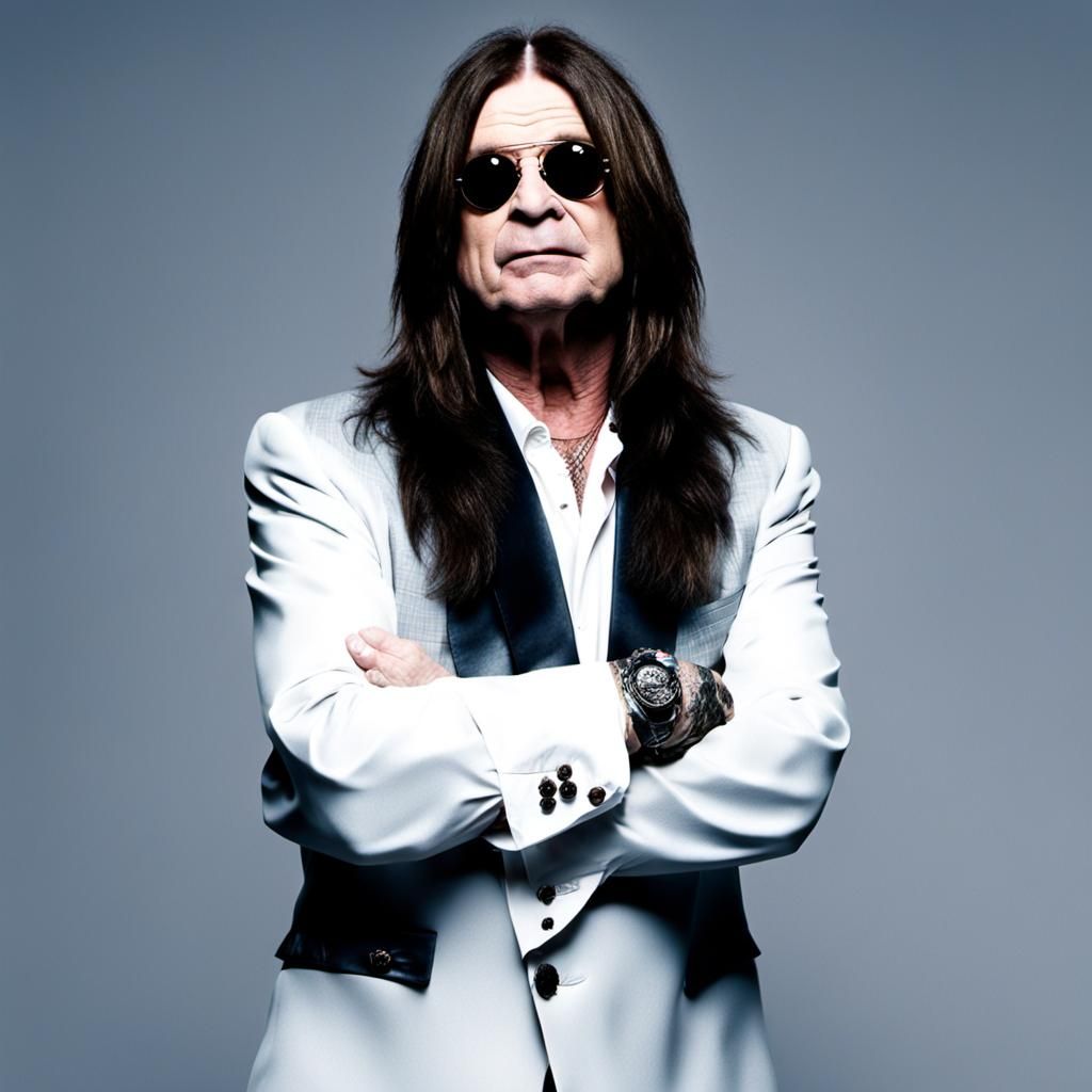 Ozzy Osbourne Digital Art Portrait