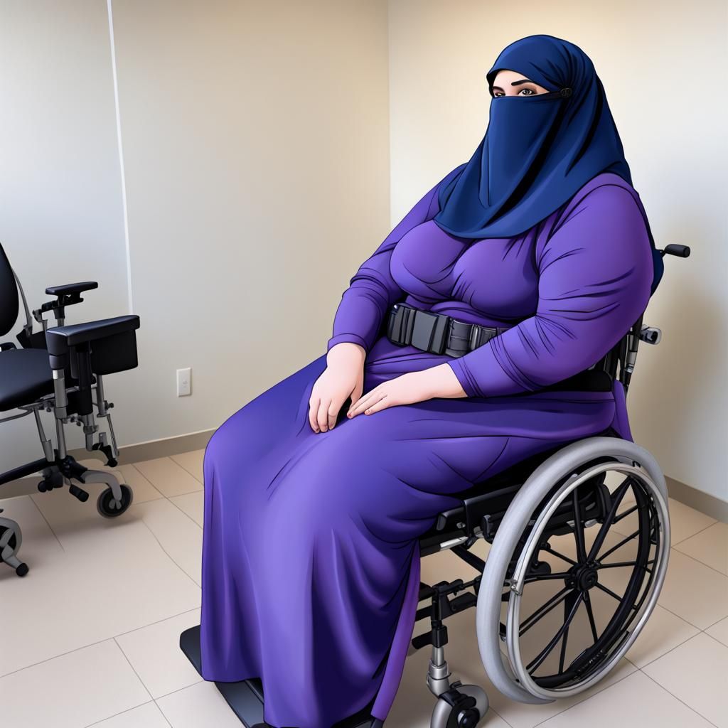 25 years hijab wheelchair bbw